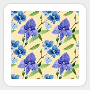 Veronica blue flower #3 Sticker